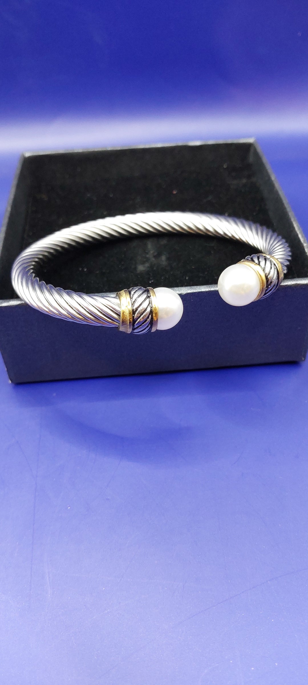 Sofia Silver Bracelets with a Pearl