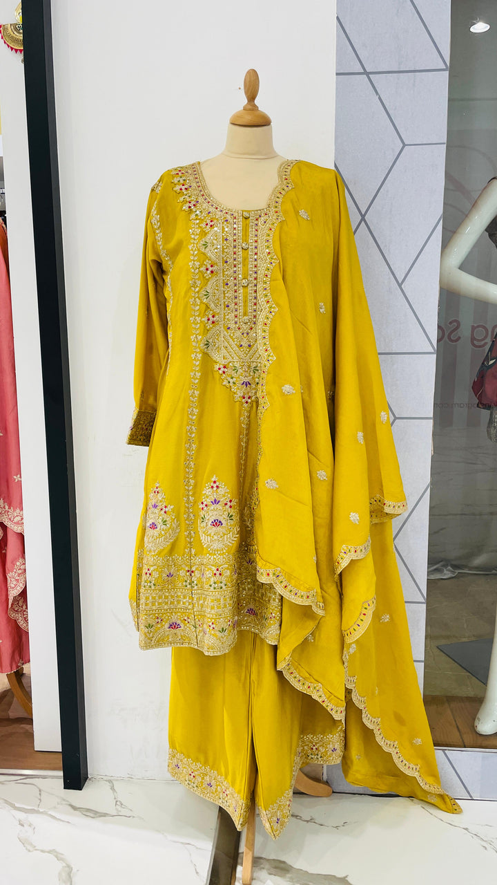 Afghan-Style Short Anarkali and Suit ladies kurta sets in Dubai (Ready to Wear)Sets (Ready to Wear)