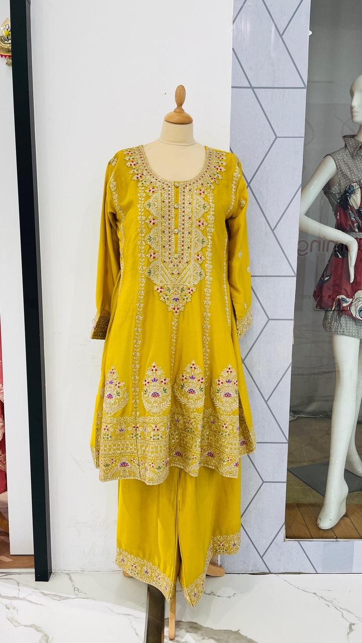 Afghan-Style Short Anarkali and Suit ladies kurta sets in Dubai (Ready to Wear)Sets (Ready to Wear)