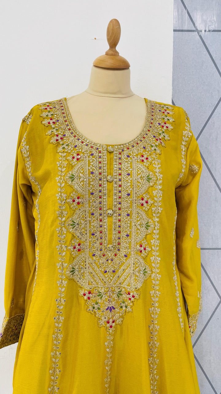 Afghan-Style Short Anarkali and Suit ladies kurta sets in Dubai (Ready to Wear)Sets (Ready to Wear)