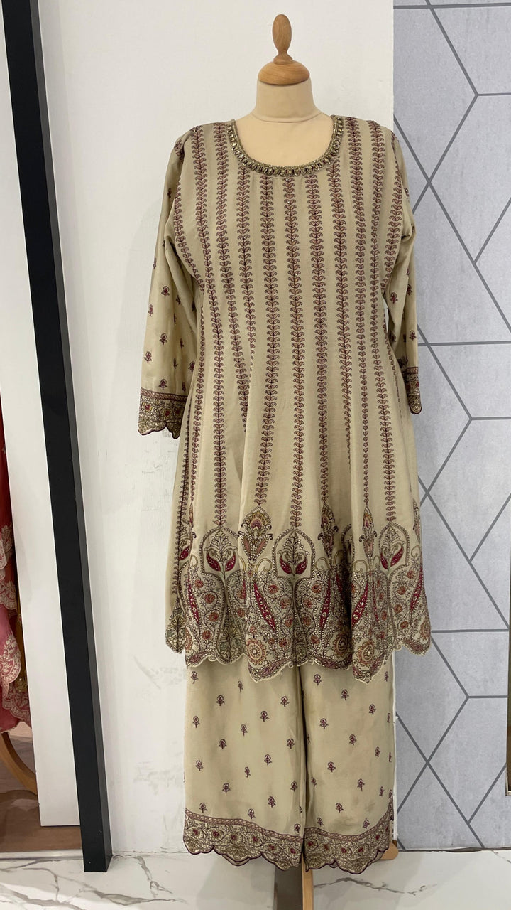 Afghan-Style Short Anarkali and Suit ladies kurta sets in Dubai (Ready to Wear)Sets (Ready to Wear)